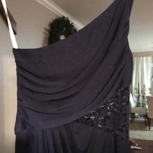 Navy Blue Long Formal Dress